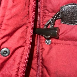 Eddie Bauer RED MAROON down vest